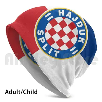 Mano Spalvos, Nes Aš Gimiau , Padalinta Iš Kroatijos Beanies Puloveris Dangtelis Patogus Hajduk Split Kroatija, Splitas, Kroatija