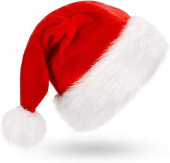 2022 Naujųjų Metų Storio Kalėdų Skrybėlę Suaugusiems Vaikams Kalėdų Dekoracijas Namuose Kalėdos Santa Claus Dovanos Navidad Dekoro Žiemą Kepurės A+