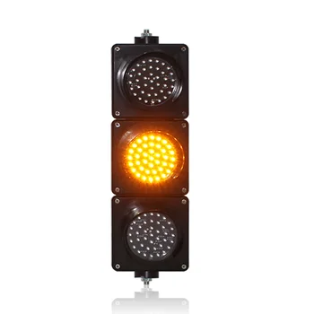 AC85-265V, naujos konstrukcijos 100mm PC korpusas raudona geltona žalia LED eismo signalas, šviesos, mini žaislas eismo signalas
