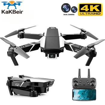 KaKBeir Drone 4k HD Dual Cam Vaizdo Nustatymo 1080P WiFi Fpv Aukštis Išsaugojimo Rc Quadcopter S62 Pro Tranai Žaislai