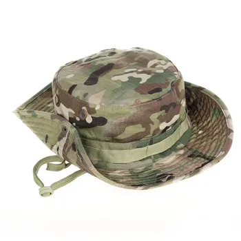 Lauko Skrybėlę Karinė Maskuotė Dviračių Kibiro Kepurę Medžioklės Kempingas Žvejybos Hat Sun Protector Bžūp Karinės Įrangos Bžūp