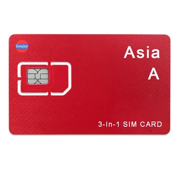 Azijos Įvairių šalių Kelionių sim kortelės,Indija,Šri Lanka,Pakistanas Išankstinio mokėjimo Kortelės duomenų Azija,4g neribotas telefono kortelės