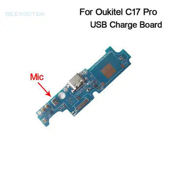Originalus Oukitel C17 Pro USB Įkrovimo Jungtį Valdybos Įkroviklis Lenta Su Mikrofonu Remontas, Dalys Oukitel C17pro Telefono