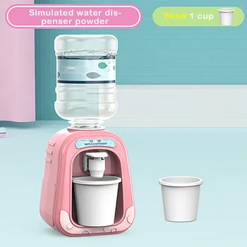 Montessori metodas švietimo vandens dozatorius Mini geriamojo fontano vaikams Modeliavimo prietaisas virtuvės Žaislas Vaikams
