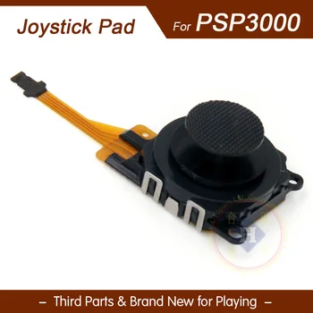 HOTHINK Juoda Pakeitimo 3D analog joystick Mygtuką PSP 3000 / PSP3000 PSP 3001 3004 300X