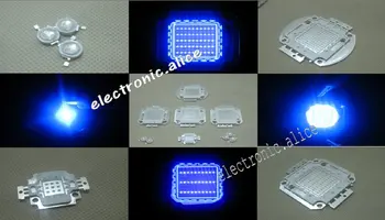1W 5W 10W 20W 30W 50W 100W Blue High Power LED Lemputė SMD chip 460nm Akvariumas 