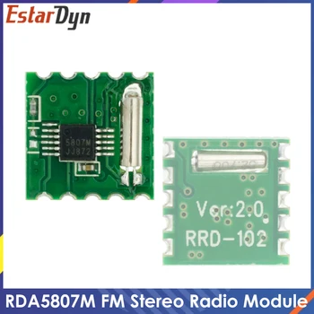10vnt FM Stereo Radijo Modulis RDA5807M Bevielio ryšio Modulis Profor RRD-102V2.0
