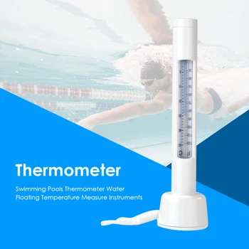 Baseinas Termometras, Plūduriuojantis Nešiojamų Vonia Spa Kubilas Tvenkinių Vandens Temperatūros Matavimo Skaitiklis Testeris Įrankiai