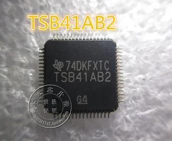 1pcs TSB41AB2 TSB41AB2PAP TSB41AB2PAPR QFP naujas originalus IEEE kai 1394a-2000 DVI-PORT KABELIS TRANSCEVER/ARBITRAS ic naujas