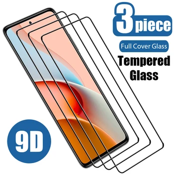 3PCS visiškai padengti grūdinto stiklo Xiaomi Redmi pastaba 11 10 9 8 7 6 Pro Max 5G screen protector dėl Redmi pastaba 9S 10S 9T 8T stiklo