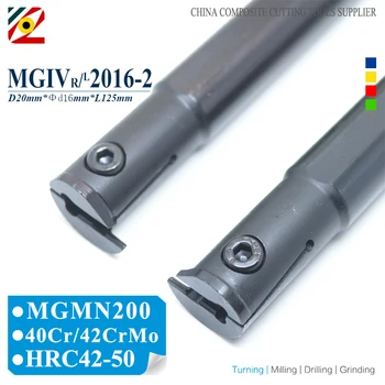 EDGEV MGIVR2016-1.5 MGIVR2016-2 MGIVR2016 1.5 2 2.5 MGIVL2016-2 CNC Tekinimo Vidaus Griovelį Įrankių Laikiklius, Nuobodu Baras